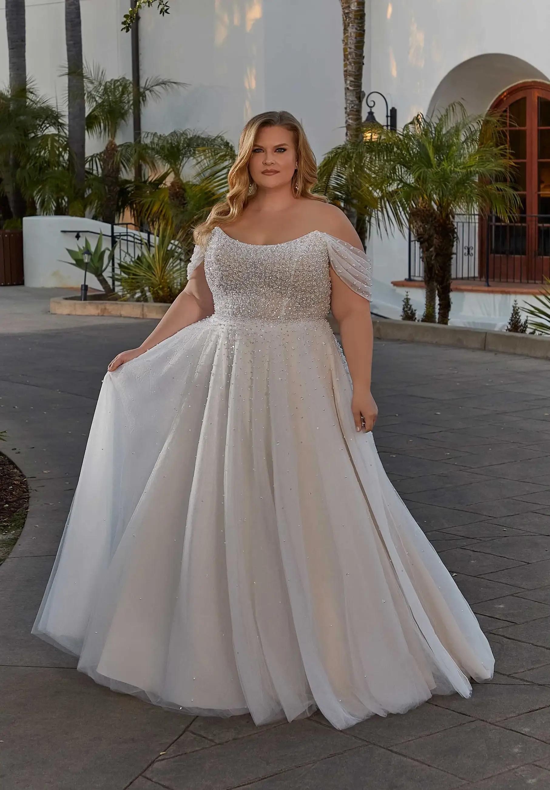 Curvy wedding dresses online