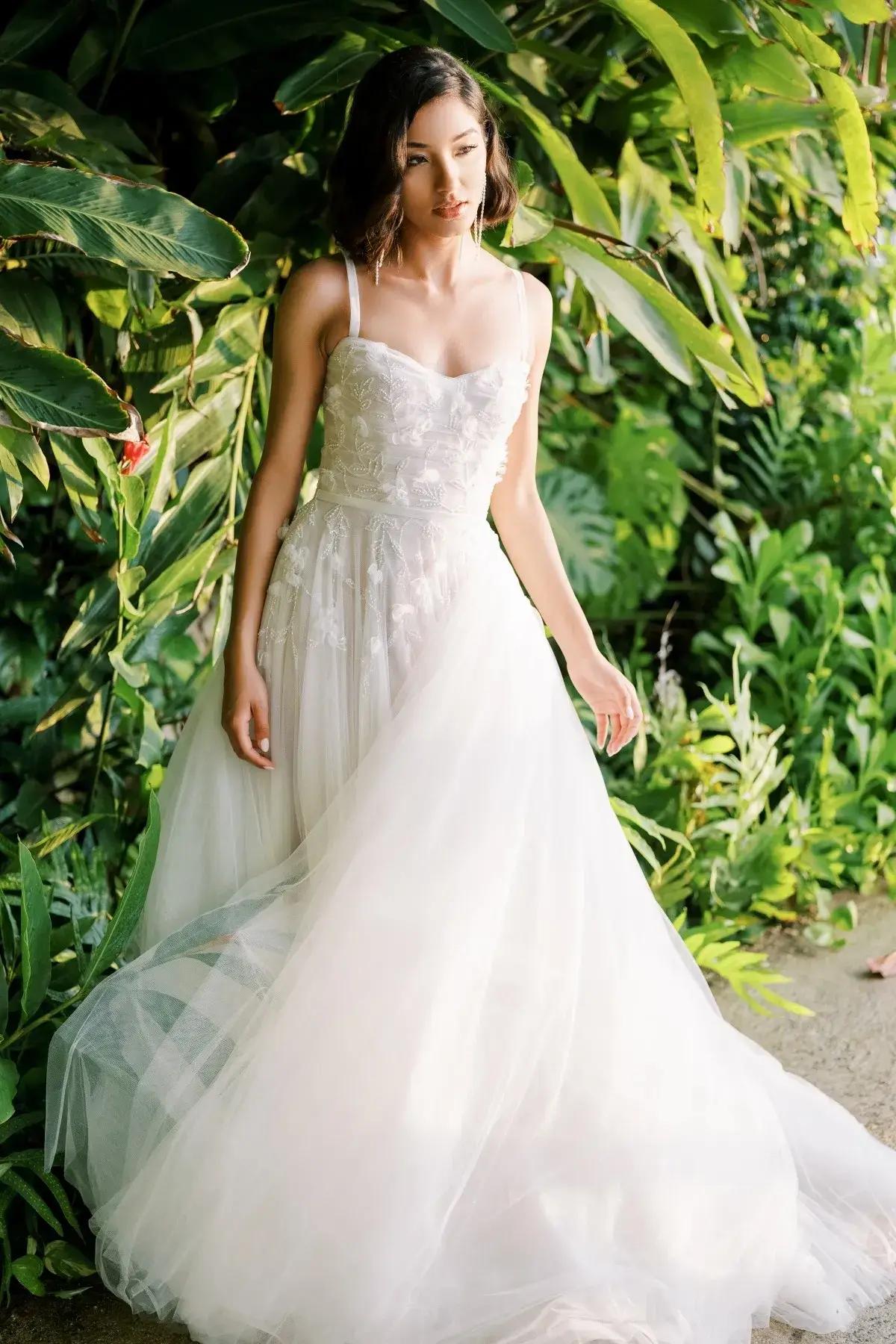 Exploring the Latest Sleeve Trends in Wedding Gowns Image