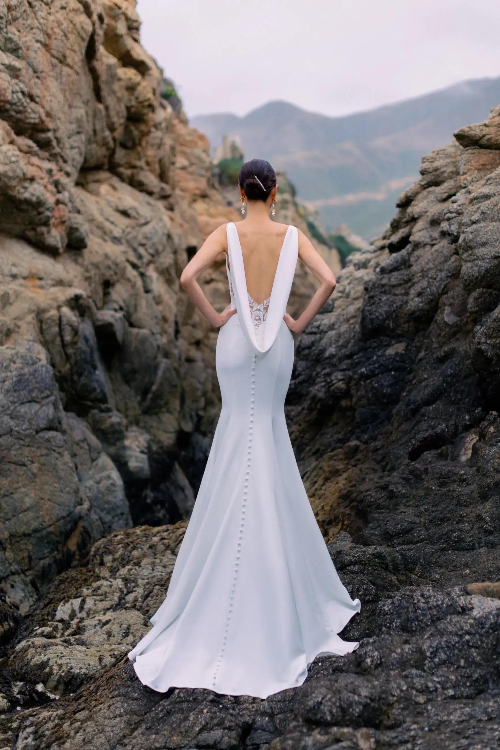 Minimalist Magic: Simple and Chic Wedding Dresses You’ll Love Image