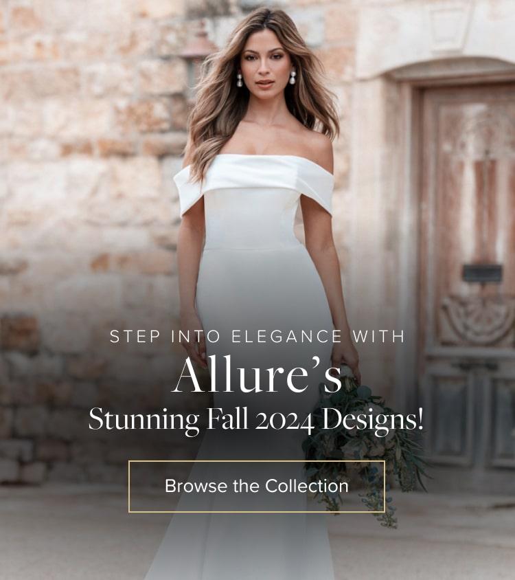 allure bridals fall 2024 banner