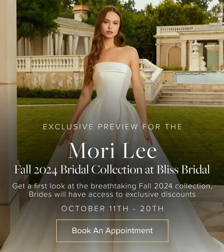 Mori Lee Fall 2024 Bridal Collection at Bliss Bridal