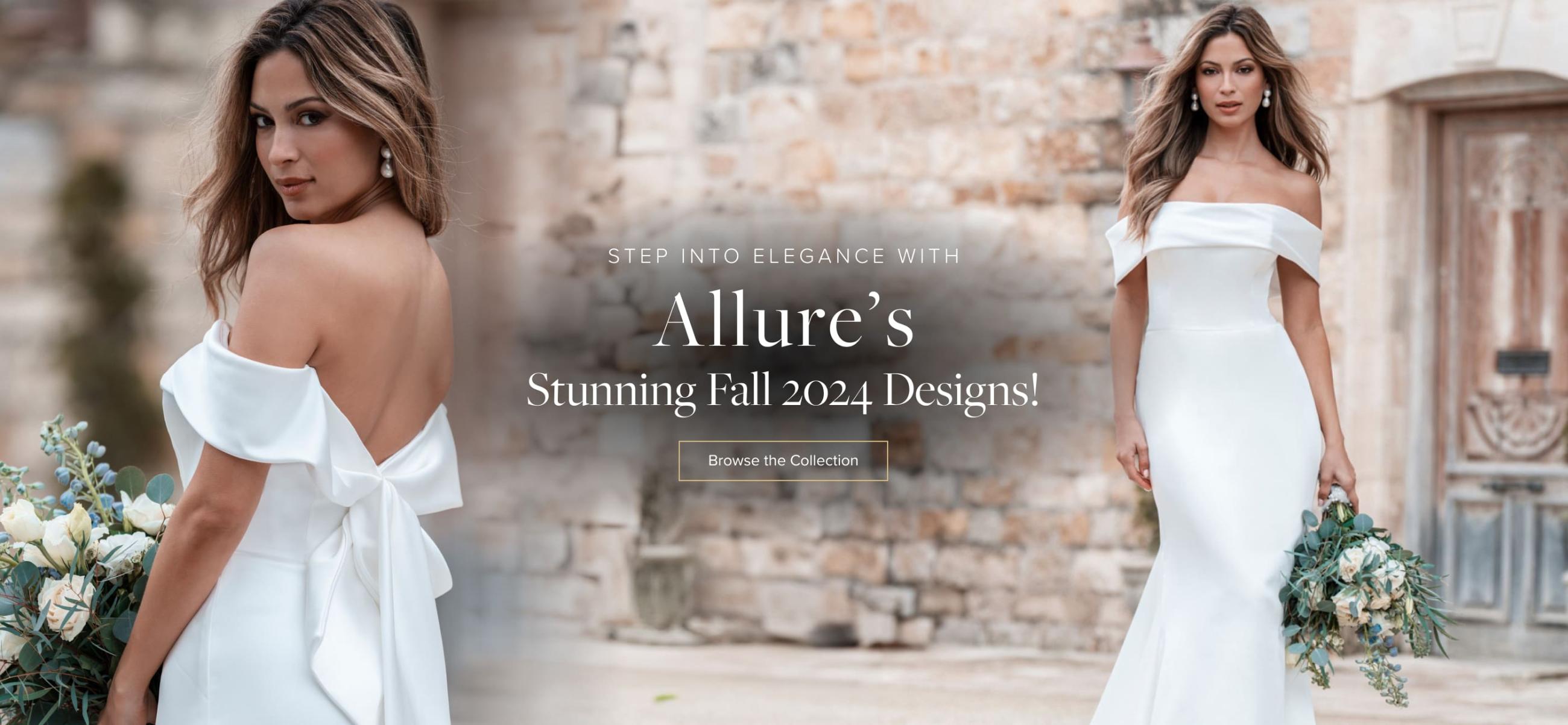 allure bridals fall 2024 banner