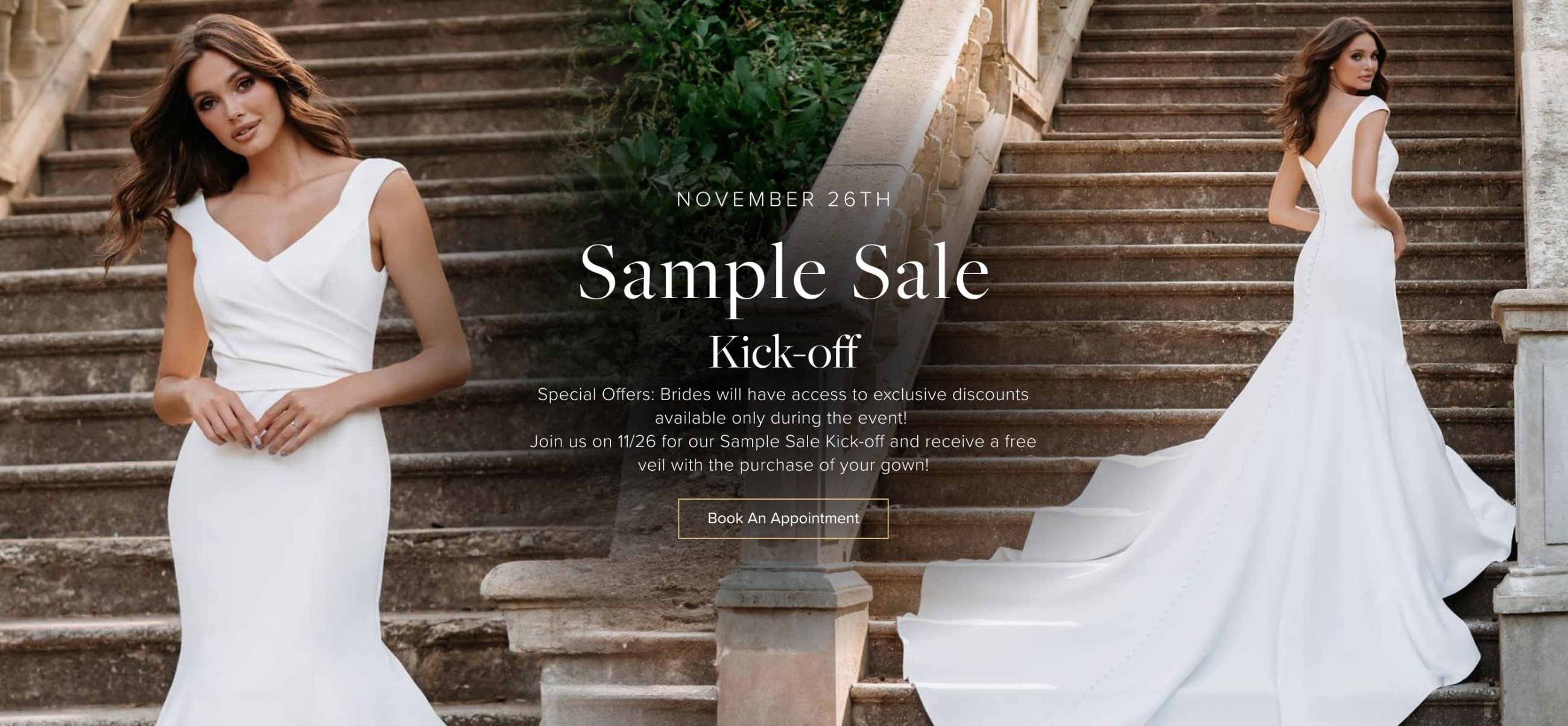 Sample Sale event november 26th